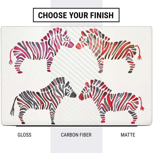 Cat Coq Rainbow Zebras Dell Vostro Skin